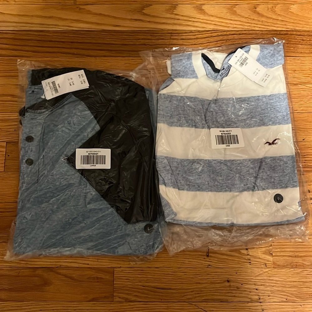 Hollister t shirts brand new